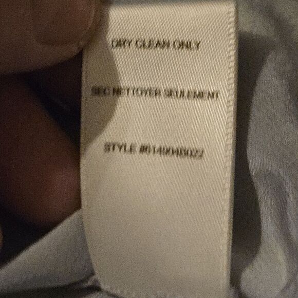 Rebecca Taylor 10, 100% Silk Dreamy Watercolor Cloud Flowy Crossover Luxury - Picture 9 of 9